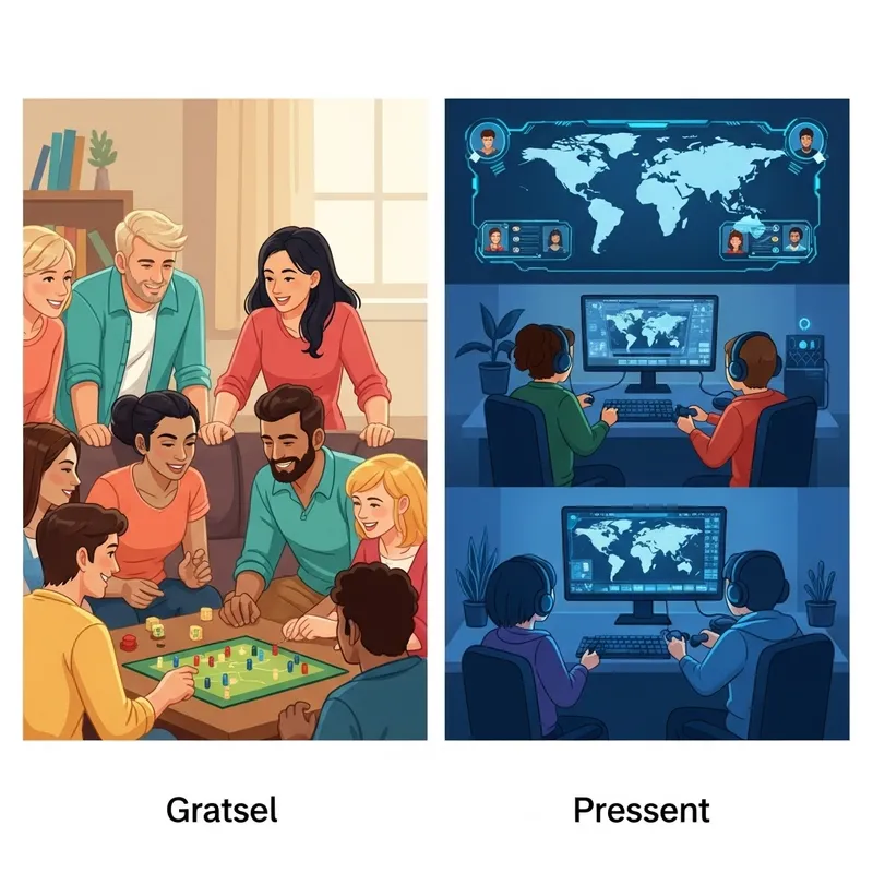 Impact of Online Games on Social Interactions: Virtual Connections Rise