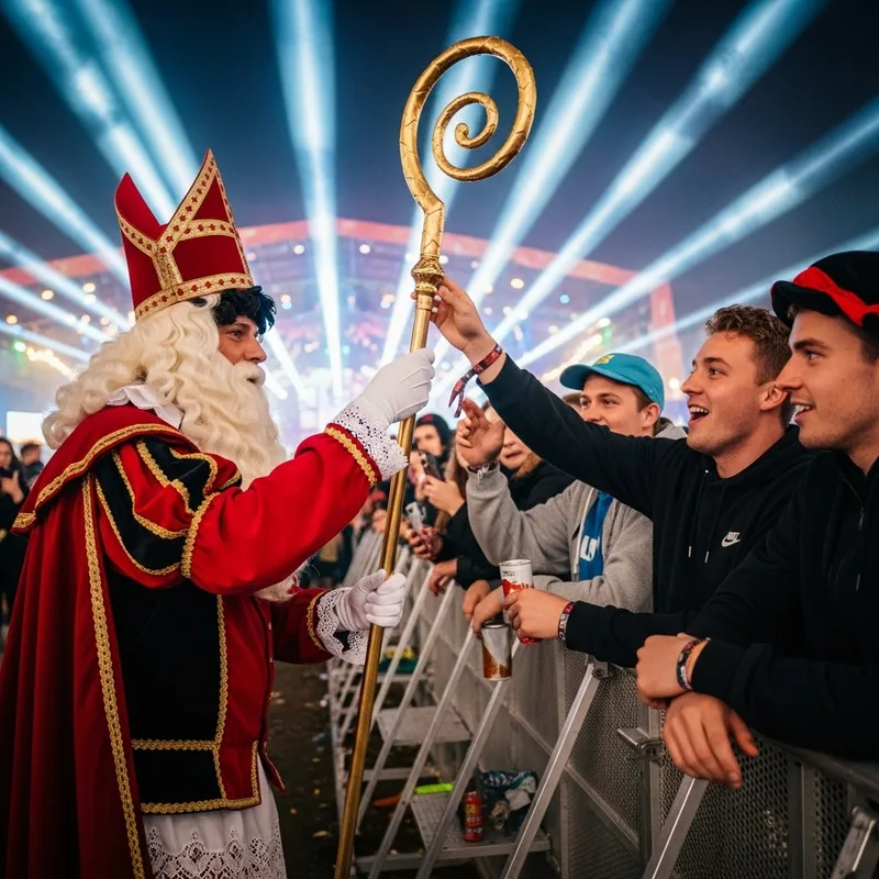 Sinterklaas at Oerol Festival: Festive Cultural Celebration