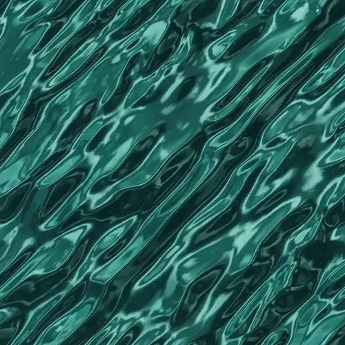 Metallic Teal Texture 4K Image with Shimmering Movement Effect