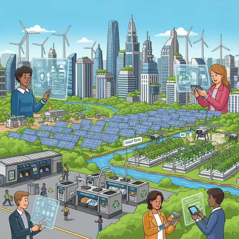 Digital Sustainability: Green Energy, Recycling, Smart Farming Digital Sustainability: Green Energy, Recycling, Smart Farming