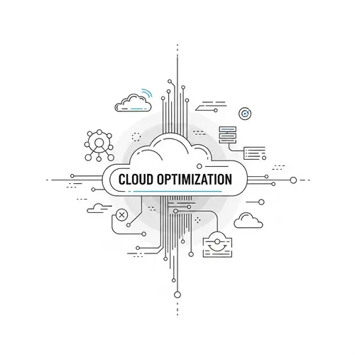 Cloud Optimization Art with Minimalist Design
