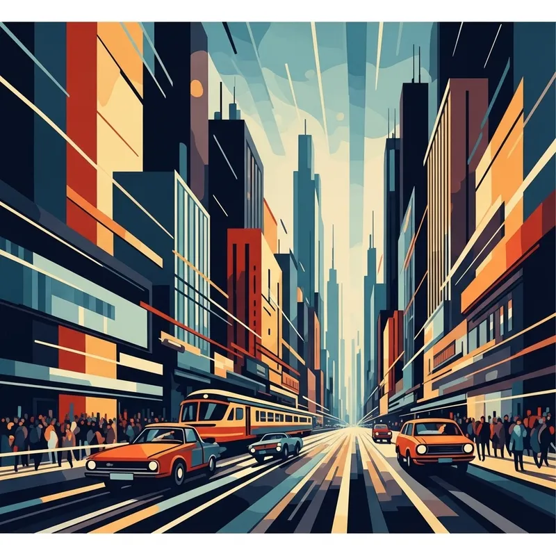 Futuristic Futurism: Capturing Modern Dynamism in Art