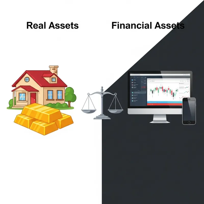 Balancing Real and Financial Assets in Investing
