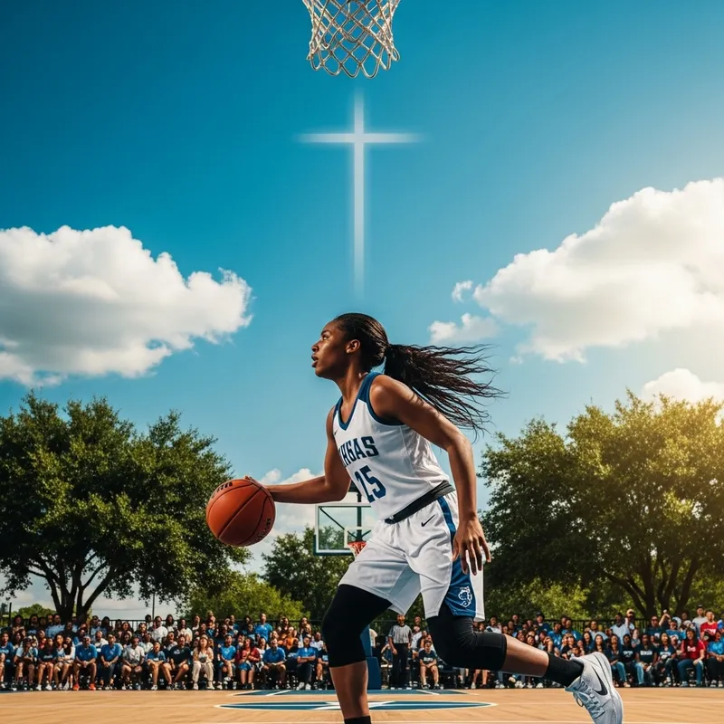 Inspiring Christian Female Basketball Wallpapers