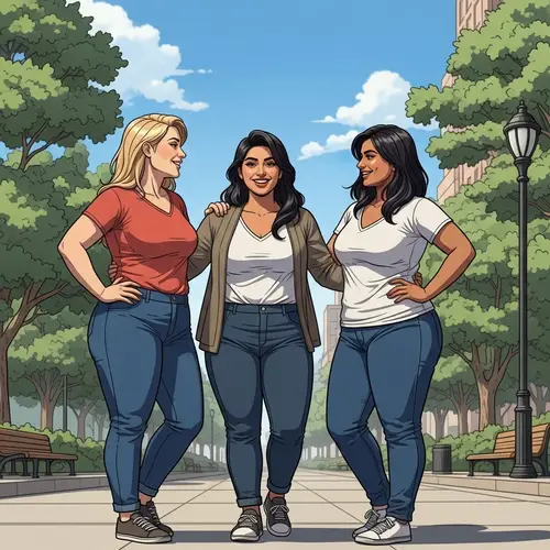 Empowering Curvy Women: Positivity and Confidence in Diversity