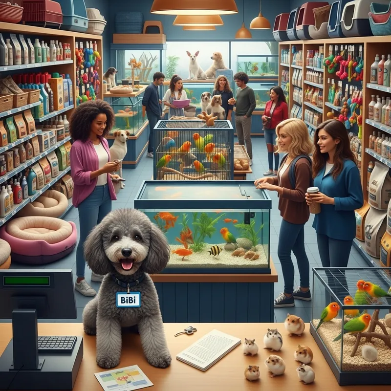 Bibi's Pet Shop | Friendly Poodle Running the Show