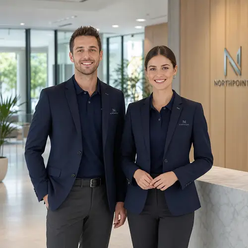 Professional Corporate Uniform Design Presentation