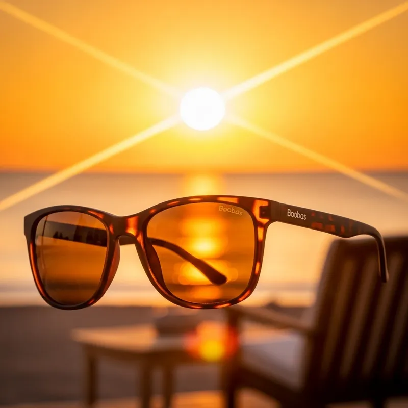 Warm Glow: Boobas Optics Sun-Centric Sunglasses