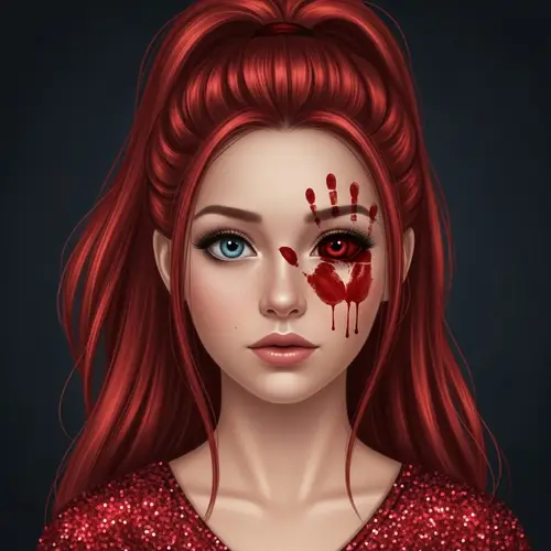 18-Year-Old Girl with Red Hair: A Tale of Mystery and Drama