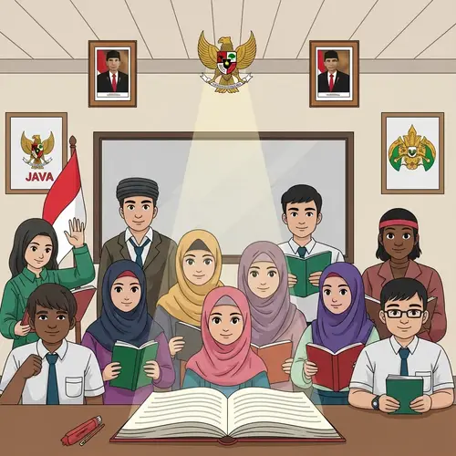 Strength of Indonesian Human Identity in National Education