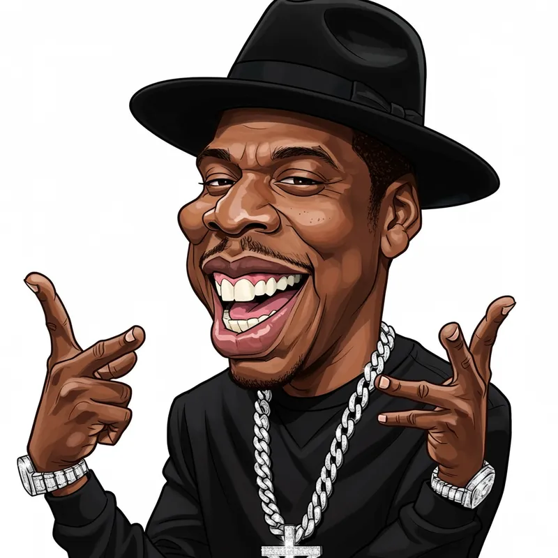 Funny Jay-Z Caricature Art