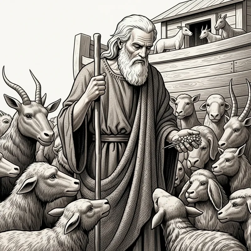 Noah's Ancient Appearance: A Visual Representation