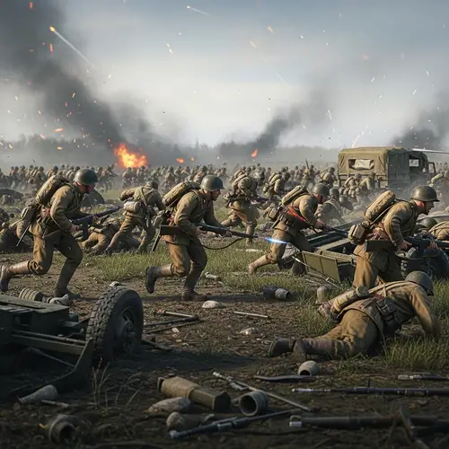 Rommel's Shock Troops Execute Brilliant Battlefield Trap