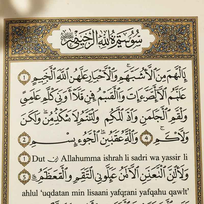 Surah Al-Baqarah Verses 1-5 and Dua for Clarity