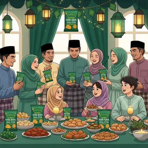 Selamat Hari Raya Idul Fitri Celebration