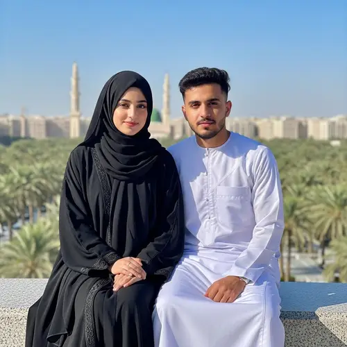 South Asian Couple in Madinah | Laiba & Asad