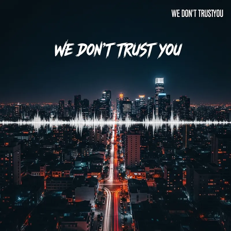 We Don't Trust You - Urban Night City Soundtrack Album Cover