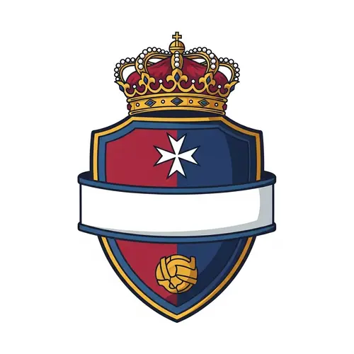 Real Madrid Soccer Team Logo - Official Shield Design