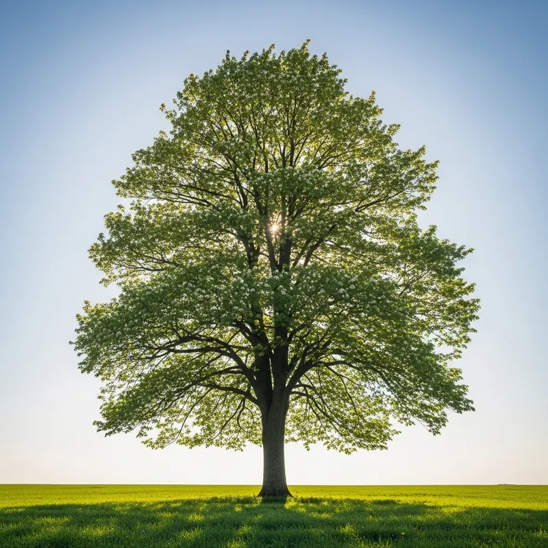 Majestic Tree in Vast Field | Stunning Greenery