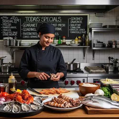 Seawomen’s Chef: Mastering Seafood Cuisine