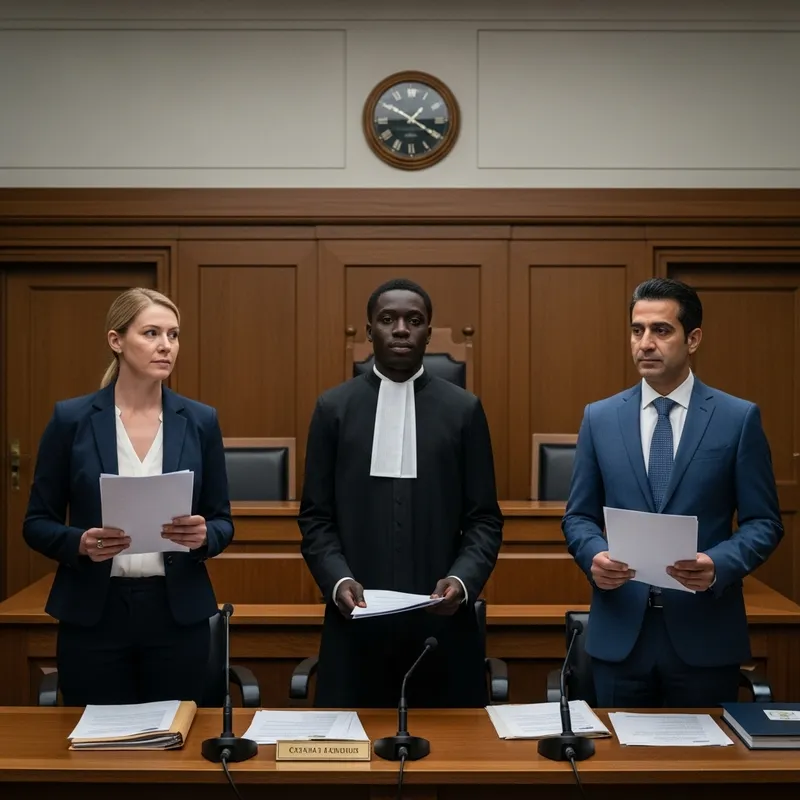 Courtroom Drama: Two Men vs. One Woman Case Courtroom Drama: Two Men vs. One Woman Case