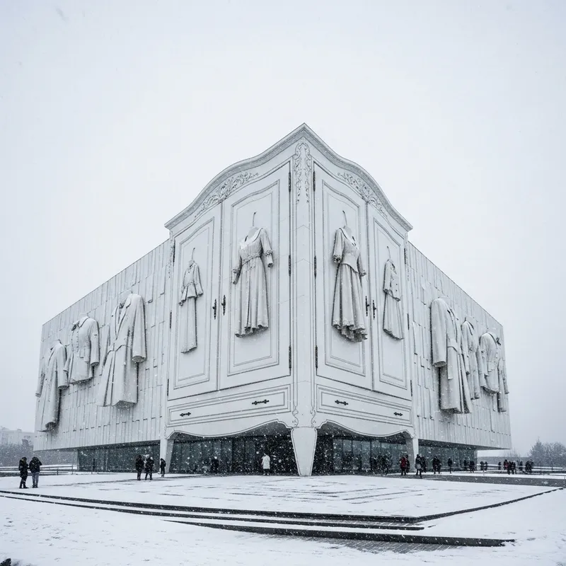 Captivating Fashion Museum in Winter Wonderland