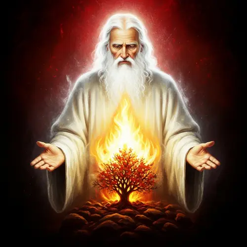 Divine Figure Yahweh: Textural Representation of Benevolence, Guidance, Power