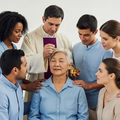 Diverse Anointing of the Sick Ceremony | Healing Scene