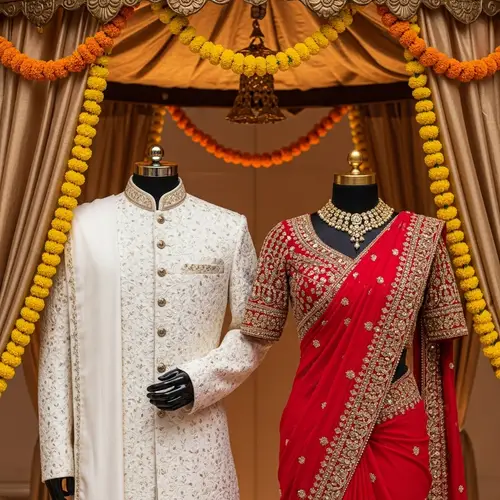 Exquisite Indian Ethnic Wear Showcase Layout