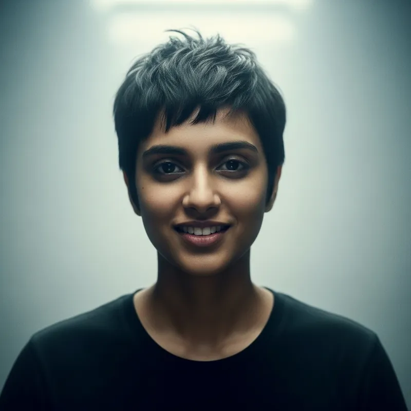 Dreamy Gothic South Asian Female Movie Poster Dreamy Gothic South Asian Female Movie Poster