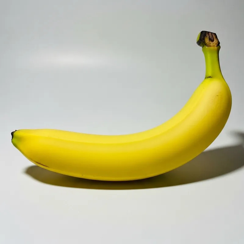 Organic Banana - Fresh and Ripe with Smooth Yellow Peel