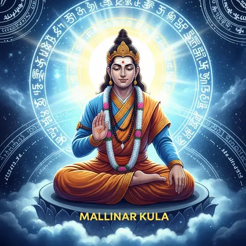 Mallinar Kula Divine Figure | Spiritual Illustration