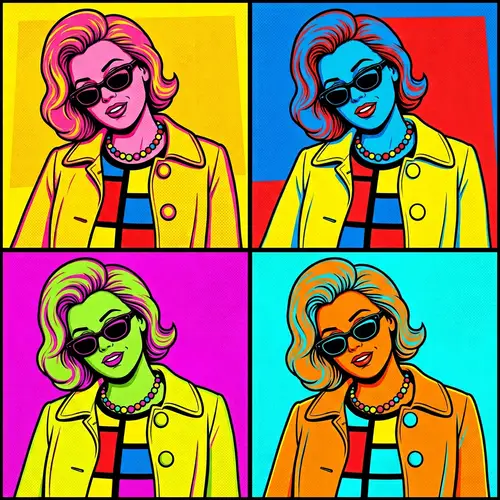 Pop Art Warhol Photo Booth Style | Premium Preview