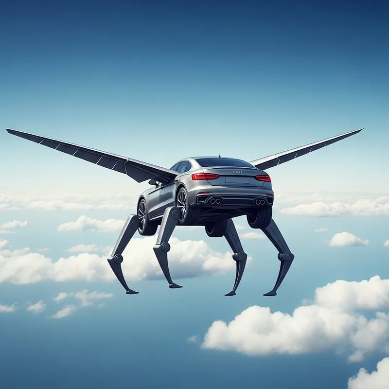 Flying Car with Wings and Legs: A New Era of Innovation