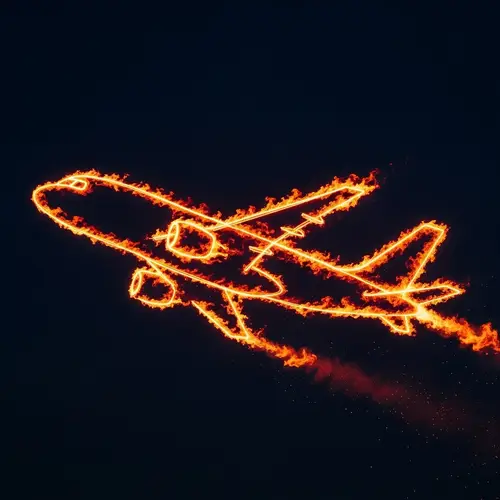 Fire Plane - Spectacular Flames Airborne