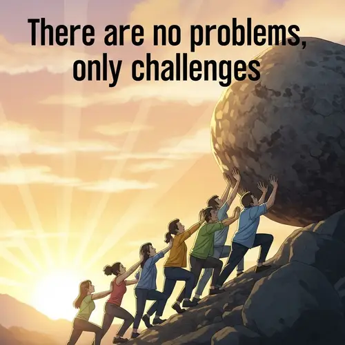 Overcoming Challenges Together: Inspiring Digital Illustration