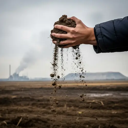 Human-Induced Soil Degradation: Impactful Photo