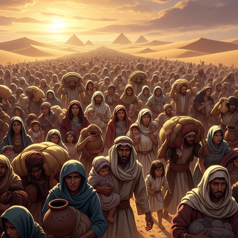 Dramatic Exodus of Israel: Hope & Determination