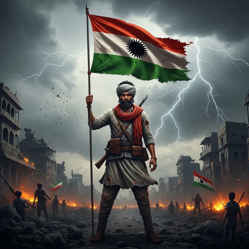 Revolutionary Freedom Fighter - Symbol of Resilience Revolutionary Freedom Fighter - Symbol of Resilience