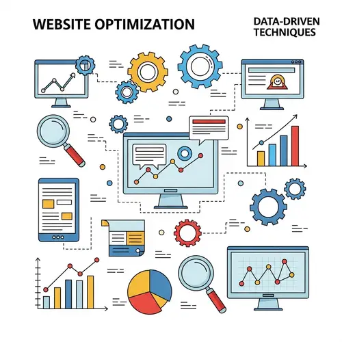 Website Optimization & Data-Driven Techniques | Visual Guide