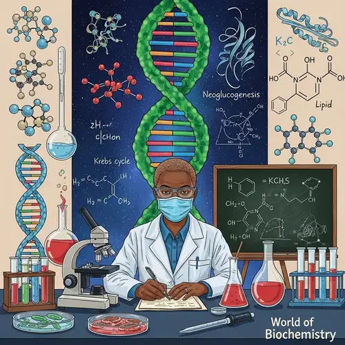 Vector Art for Biochemists: World of Biochemistry