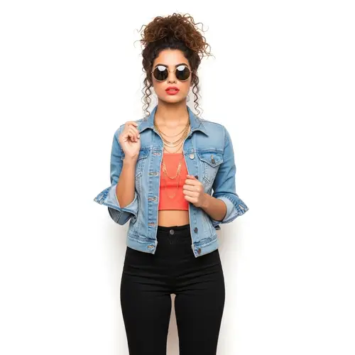 Chic Hispanic Woman Fashion | Vintage Casual Style