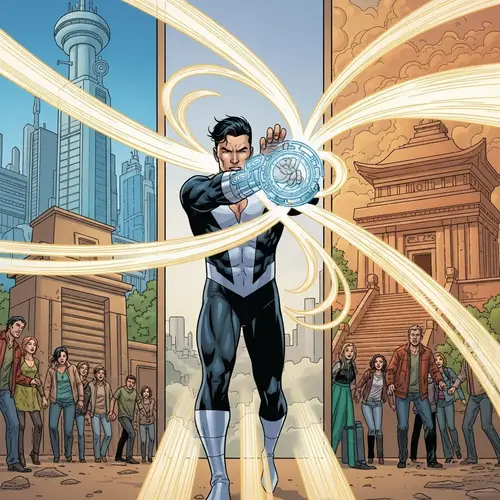 Time Travel Superhero Comic | Hero of Asian Descent