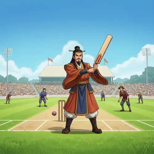 East Asian Mythology Divine Entity in Cricket Game