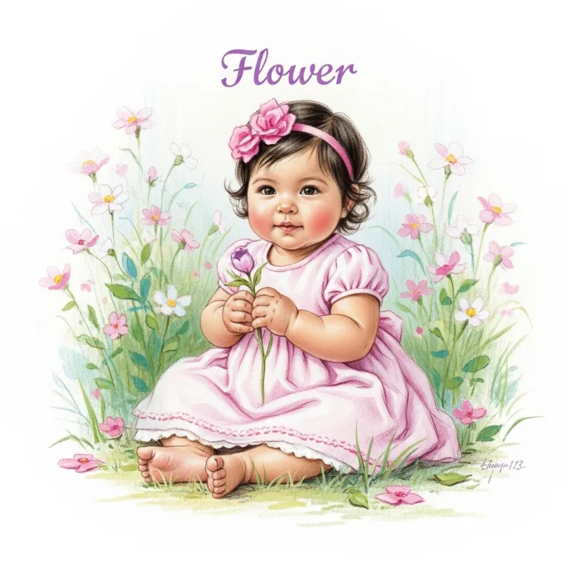 Liyana's Innocent Wonder: Mary Cassatt inspired Baby Girl Portrait