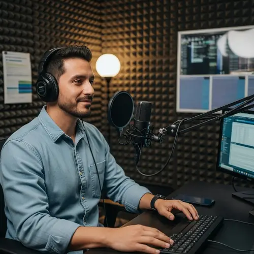 Experienced Hispanic Male Podcaster | Passionate About Audio Storytelling