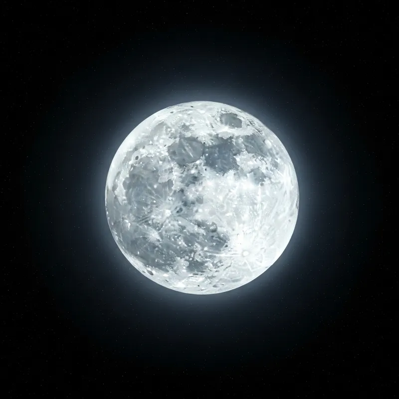 Mystical Moonlit Night | Celestial Beauty and Serenity