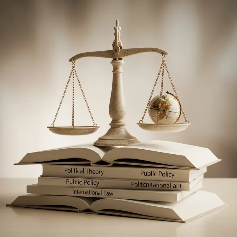 Political Science Symbolism: Law, International Relations, Education