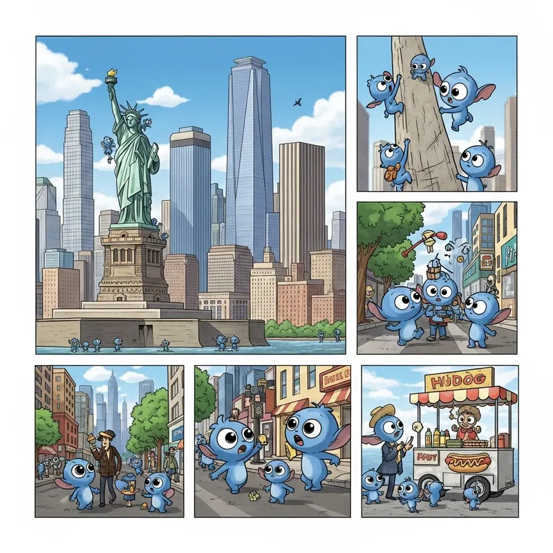 Discover The Enchanting Adventure of Blue Creatures in New York