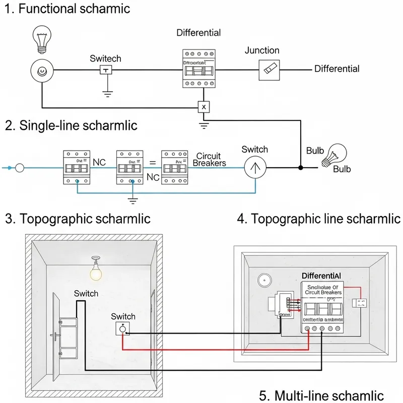 Electrical Schematic Drawings: Types & Components for Circuits Electrical Schematic Drawings: Types & Components for Circuits